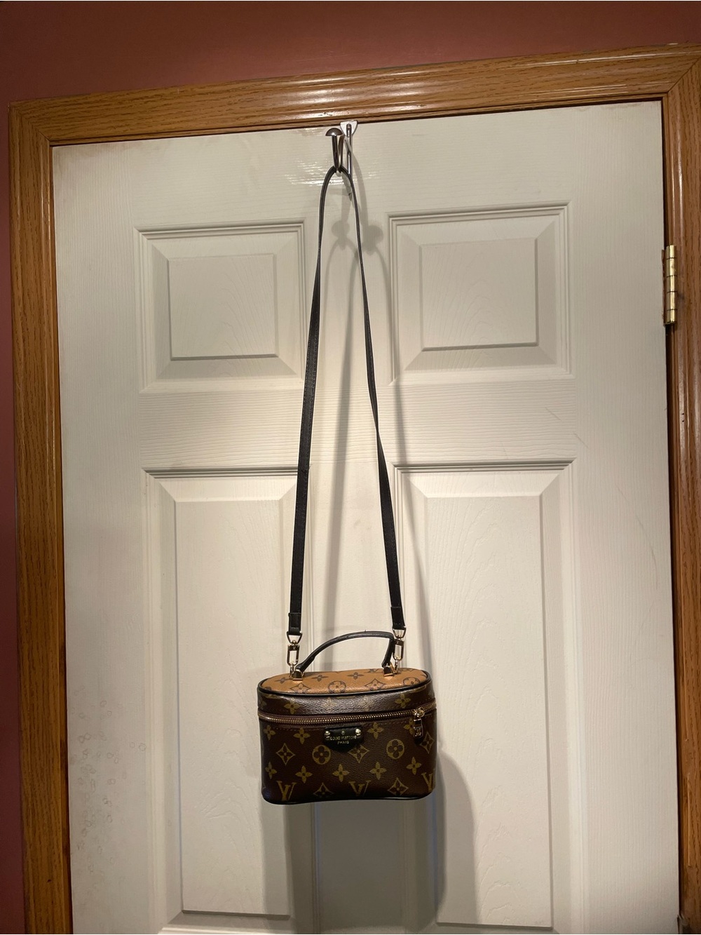 Louis Vuitton Monogram Canvas Vanity Crossbody in Brown